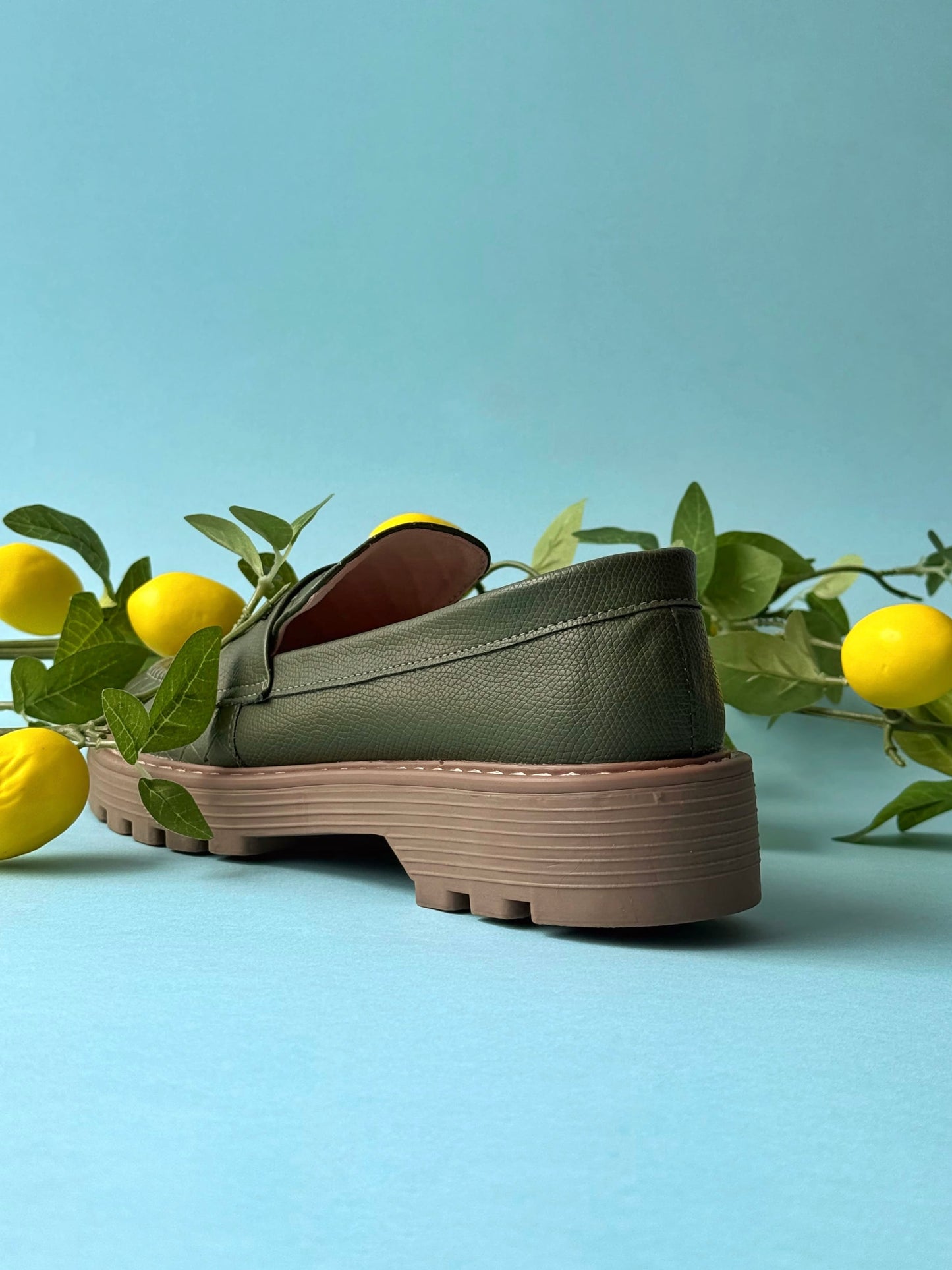 Mocasines Elain Verde