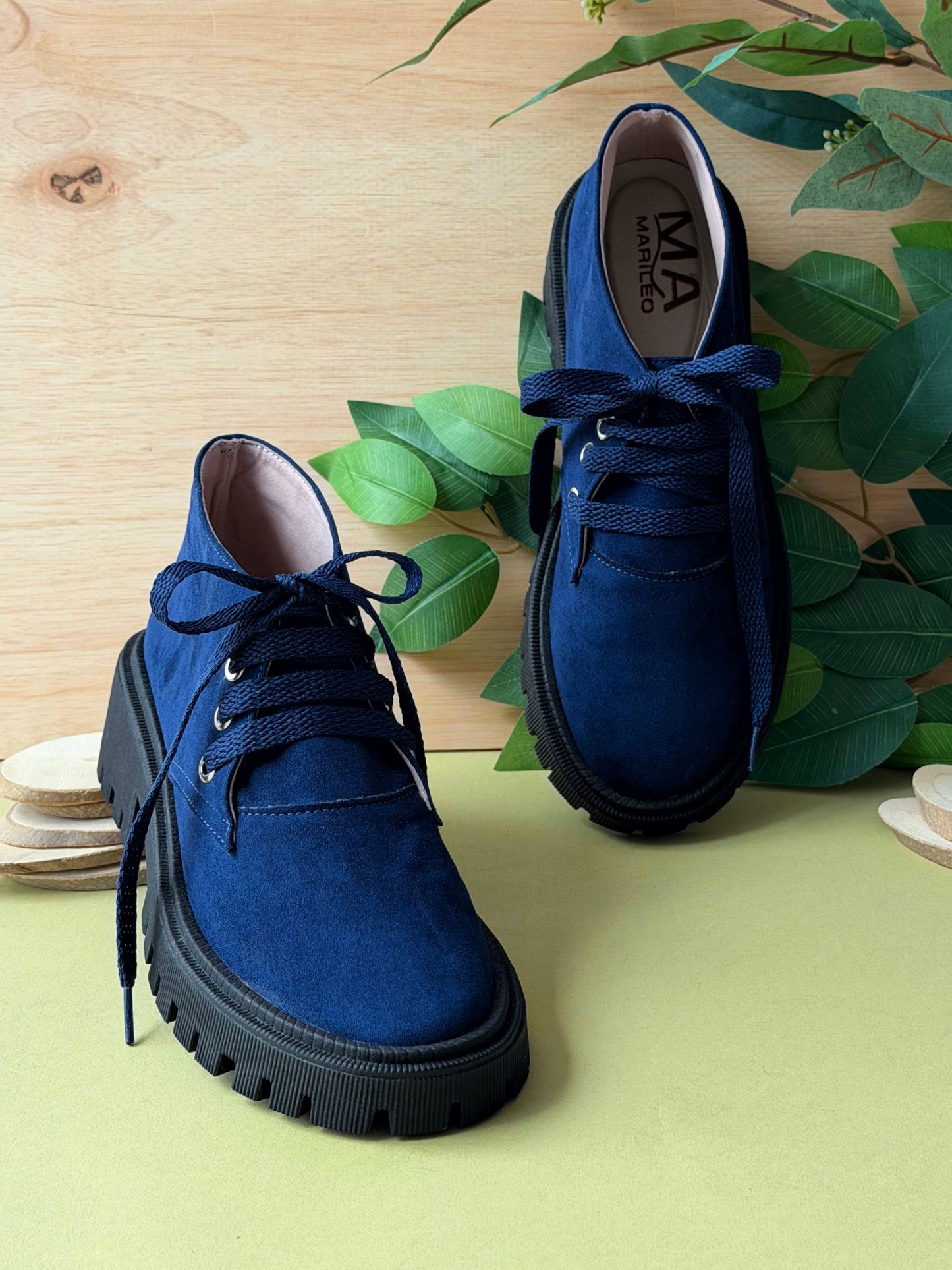 Botines Agus Azul oscuro