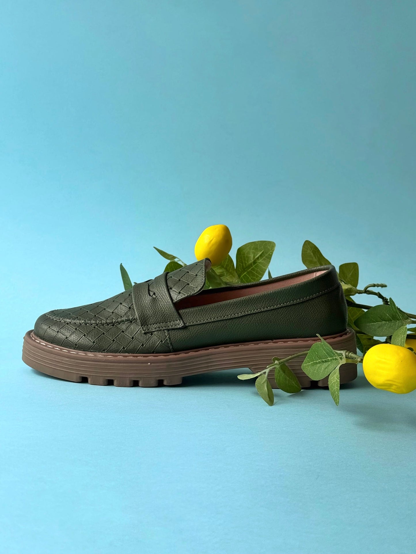 Mocasines Elain Verde