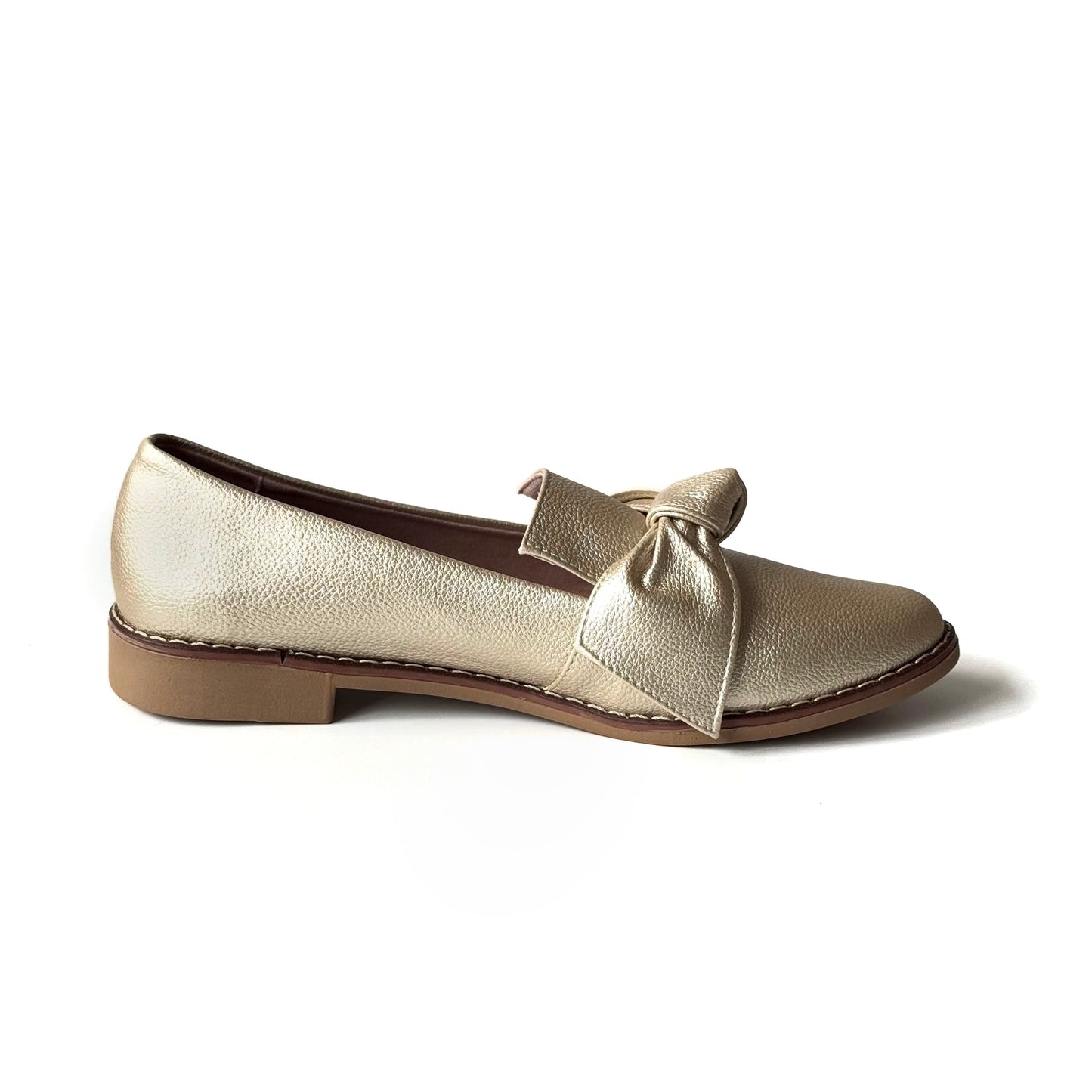Mocasines Gabi Champaña