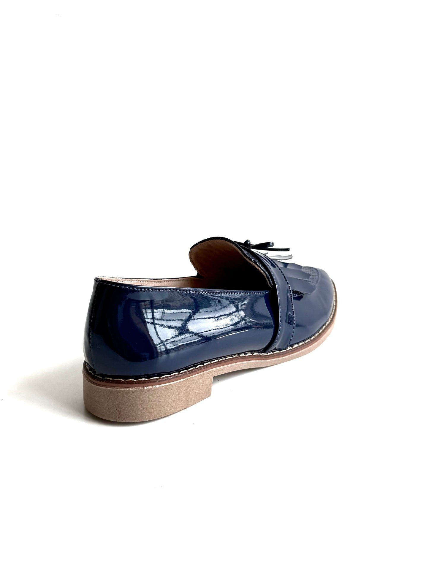 Mocasines Mary Azul