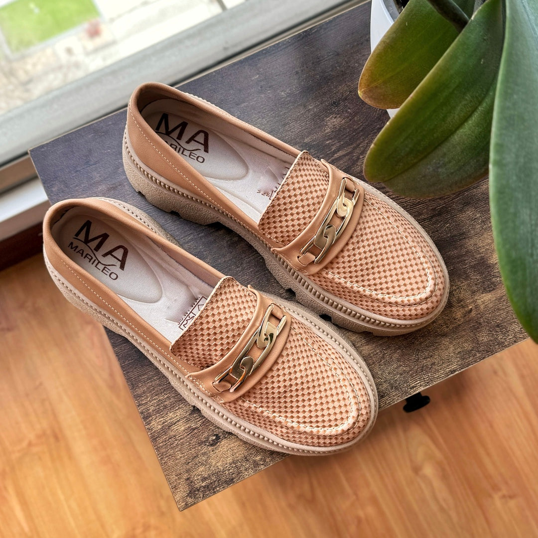 Mocasines Zoe Amaretto