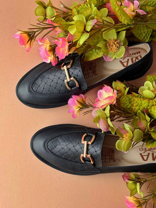 Mocasines Margy Negro