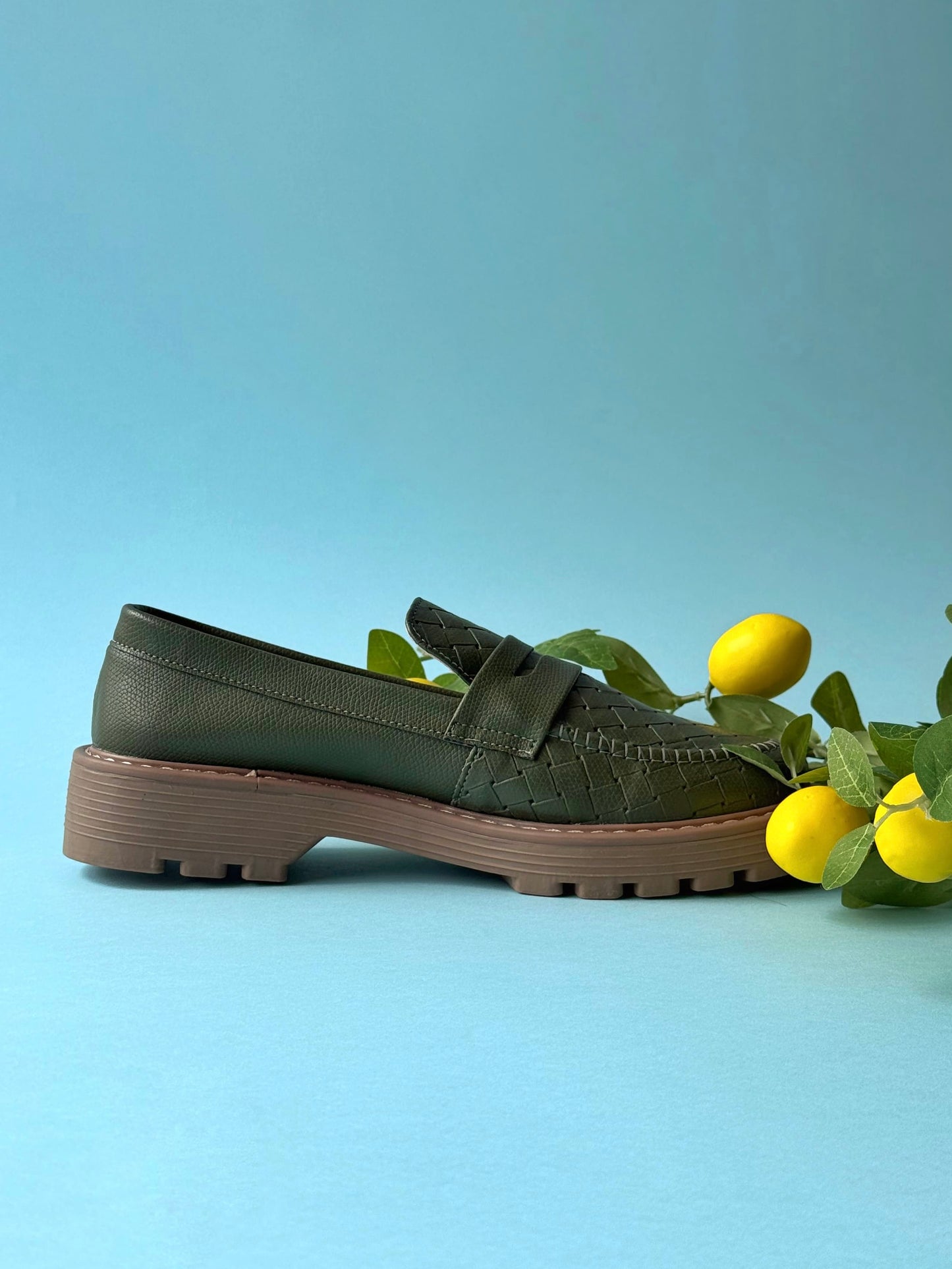 Mocasines Elain Verde