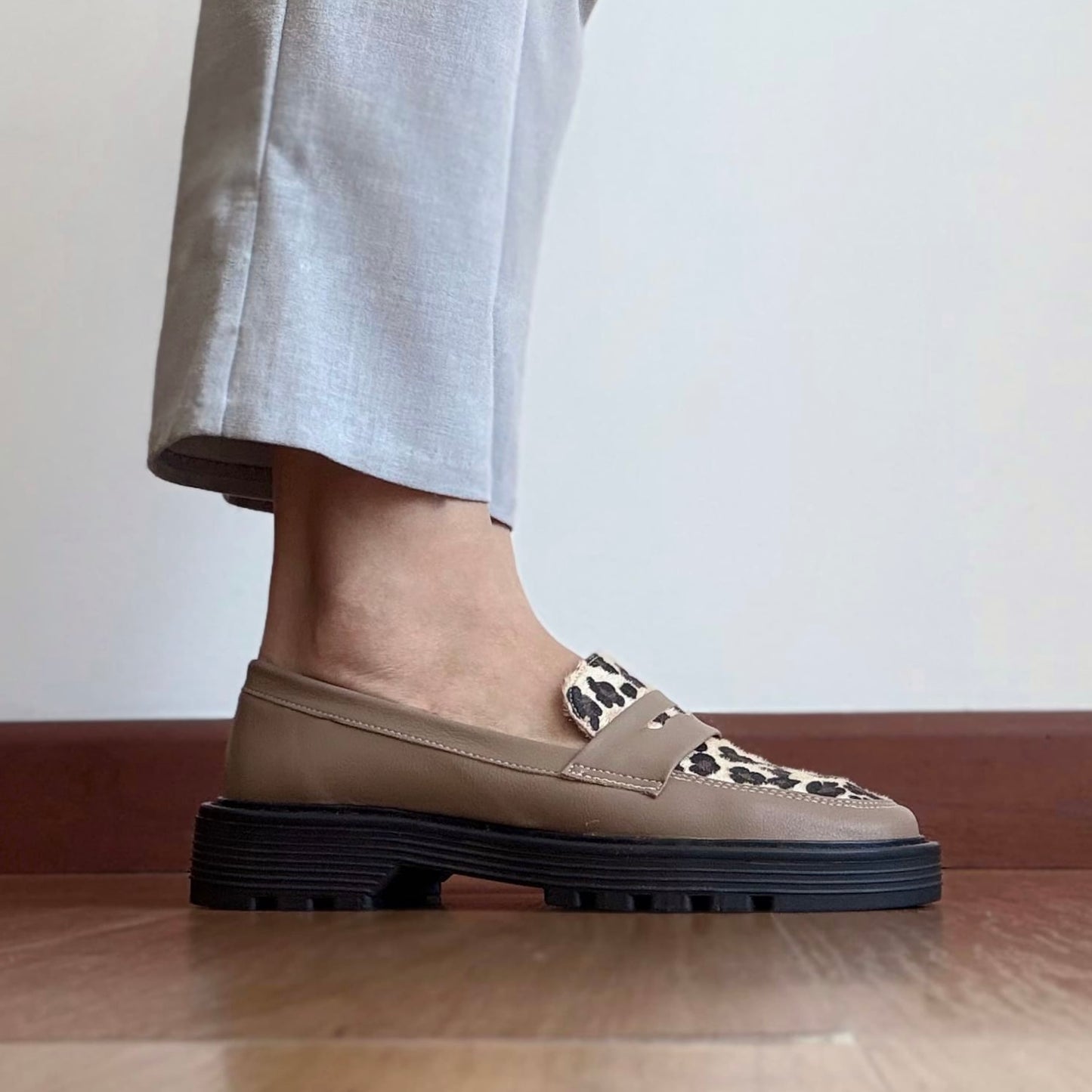 Mocasines Lilu Taupe