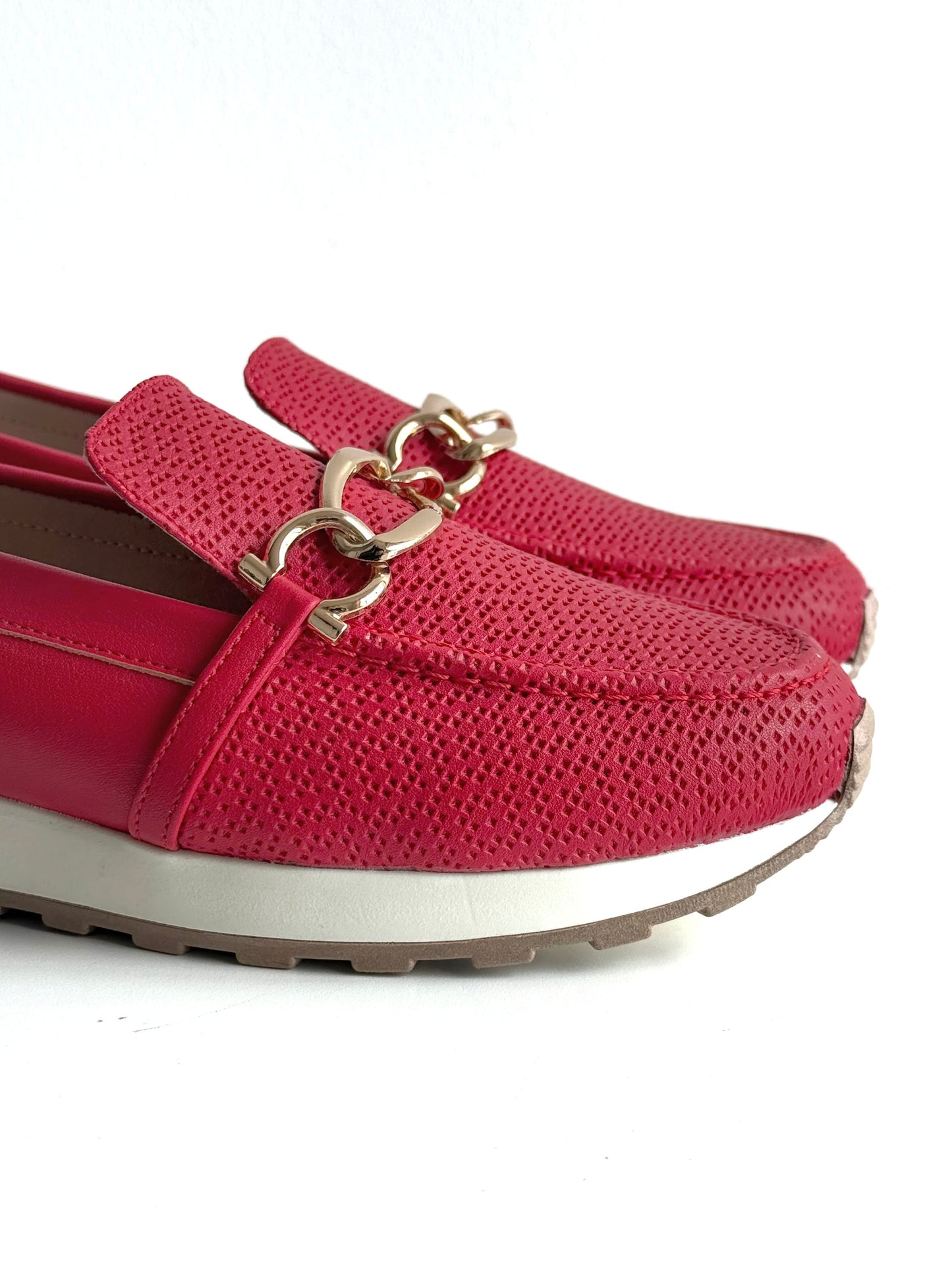 Mocasines Dana Rojo