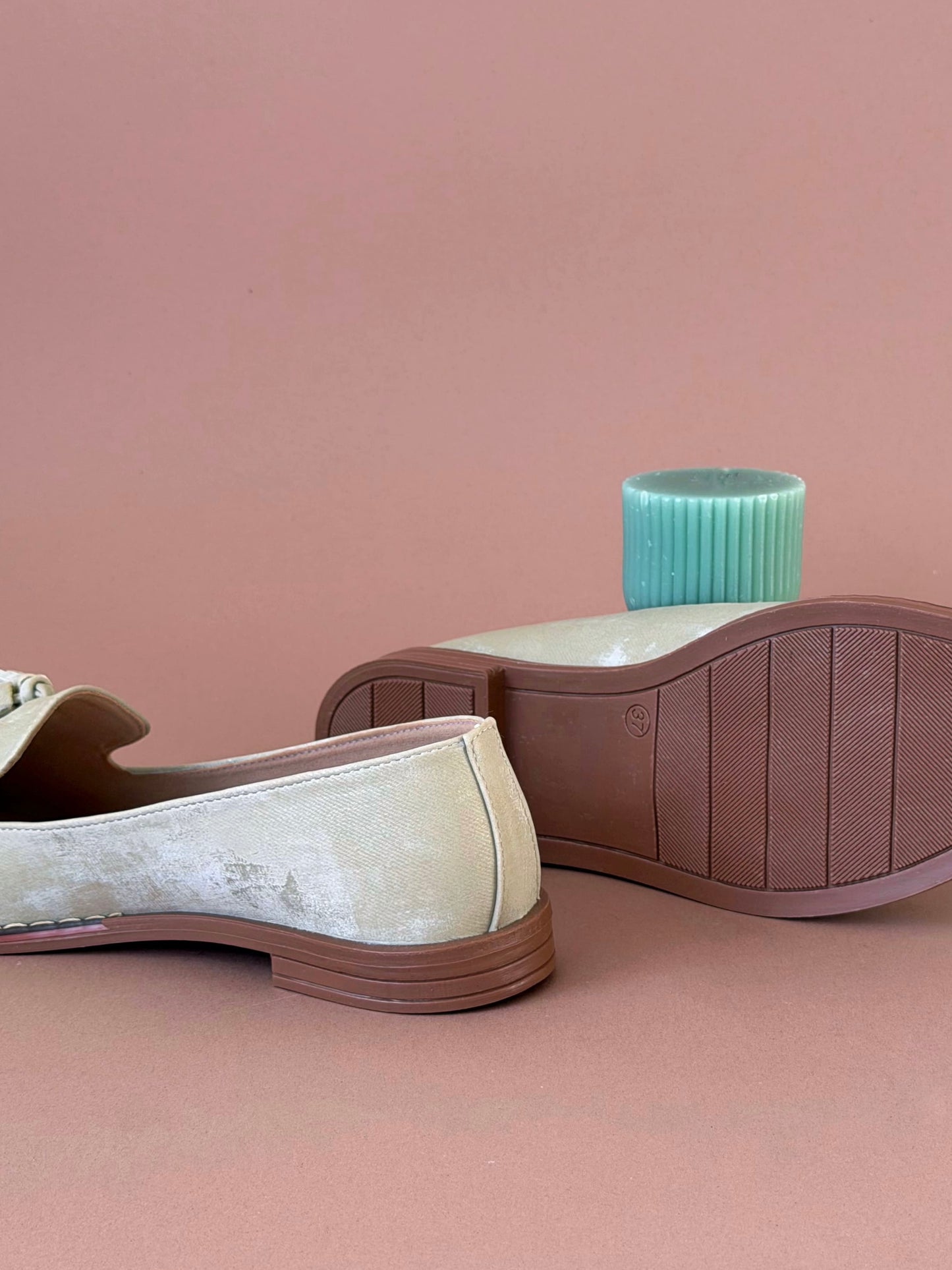 Mocasines Dara Verde