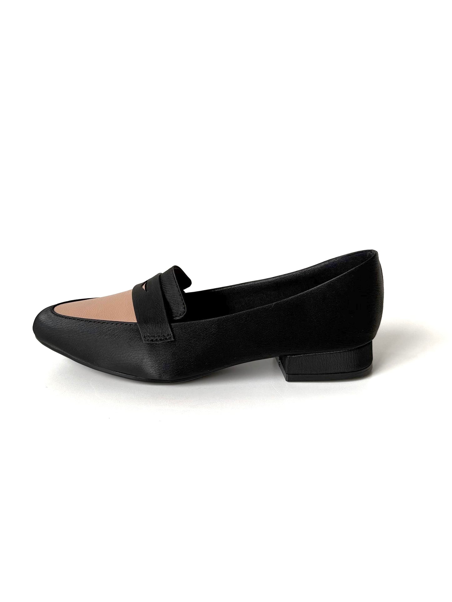 Mocasines Ceci Negro Nude