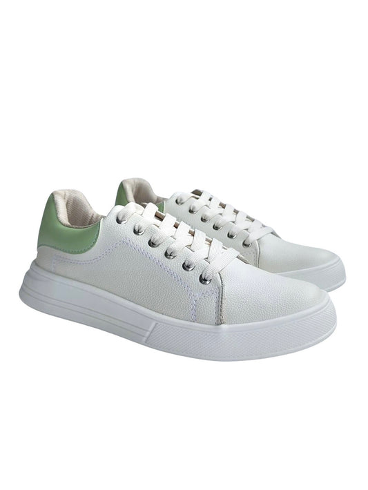 Tenis Oli Beige Verde