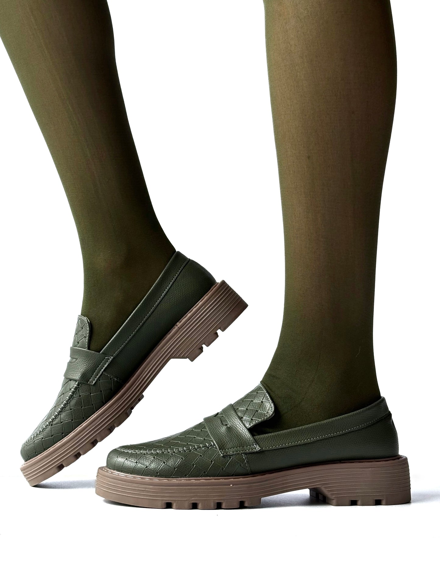 Mocasines Elain Verde