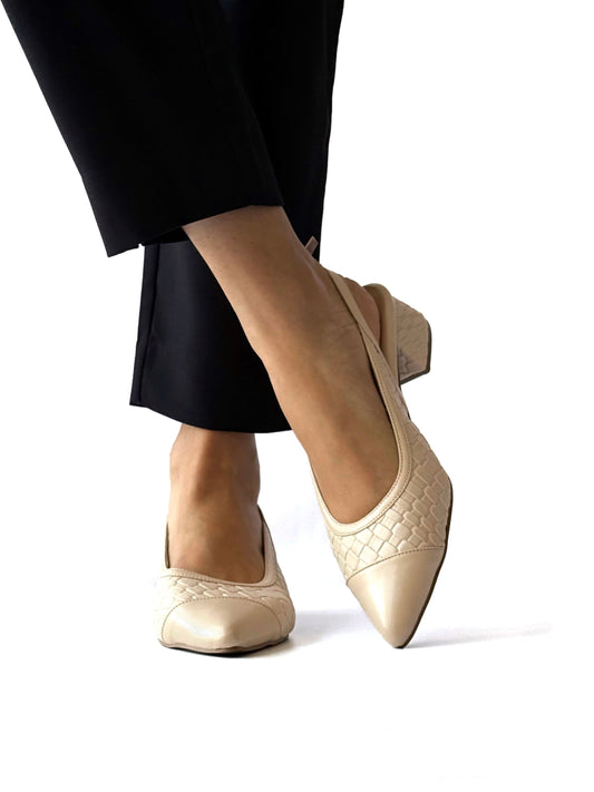 Tacones Beth Beige