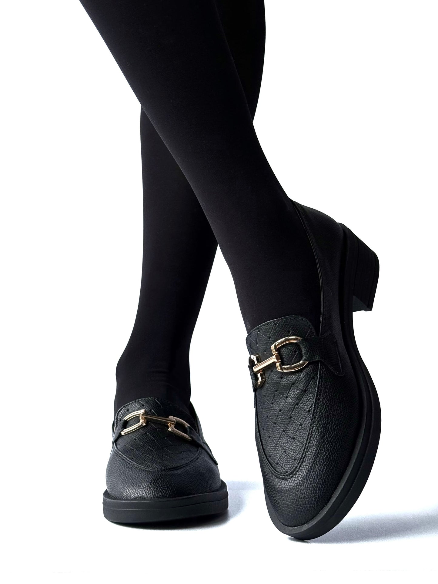 Mocasines Margy Negro