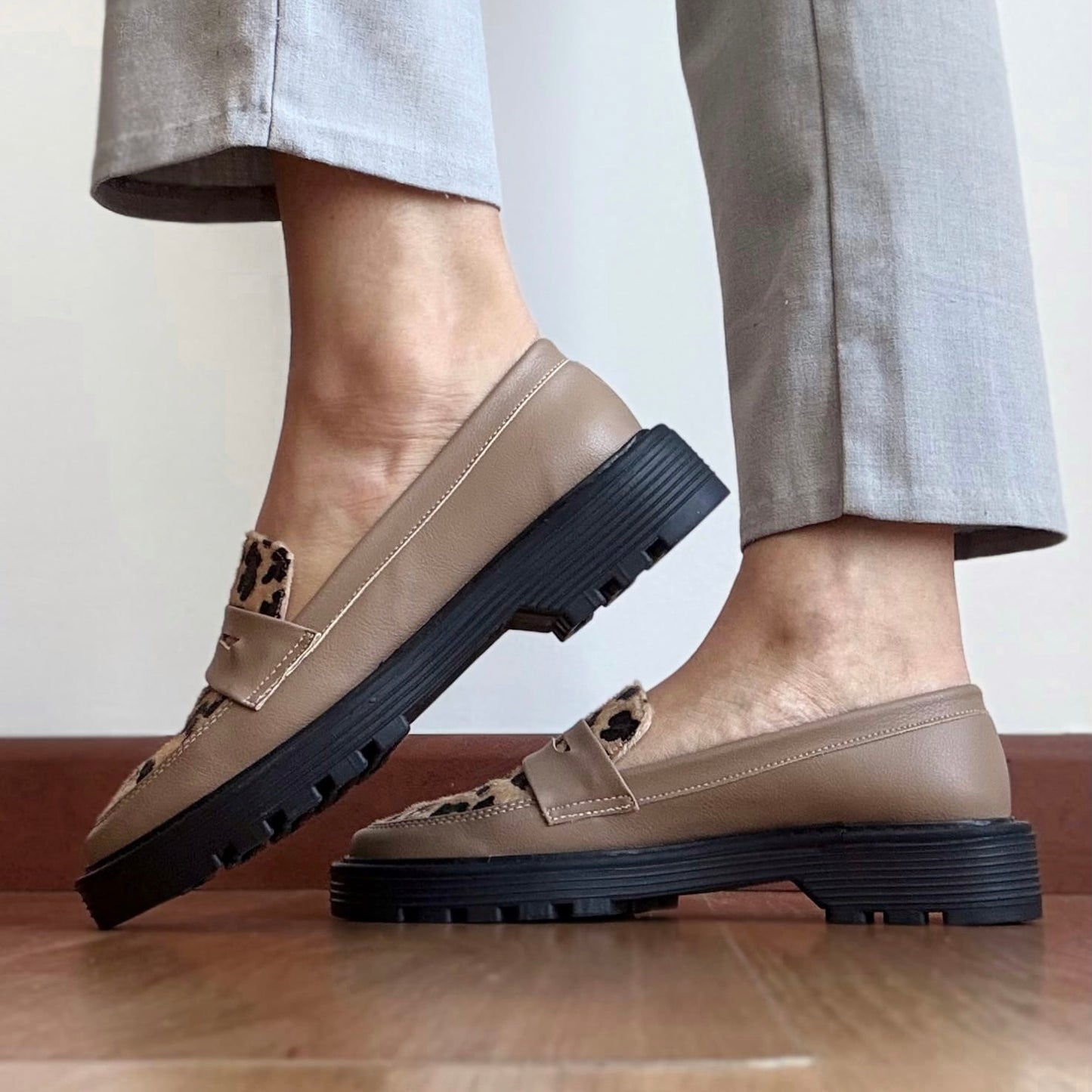 Mocasines Lilu Taupe