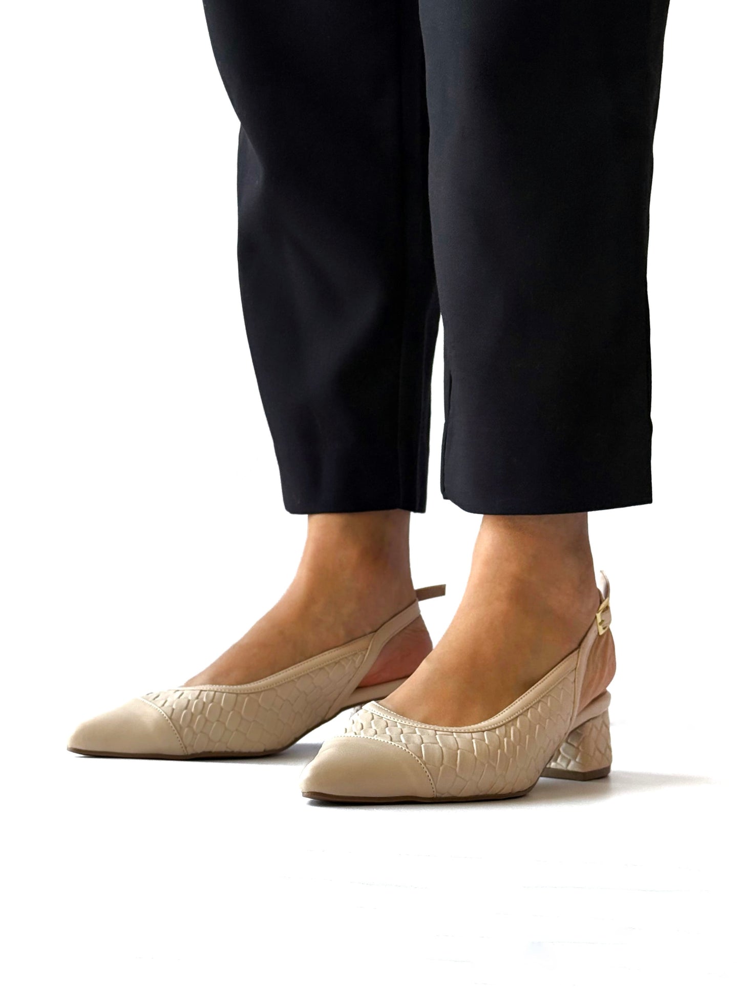 Tacones Beth Beige