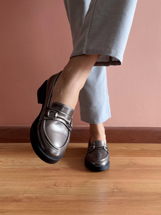 Mocasines Male Bronce