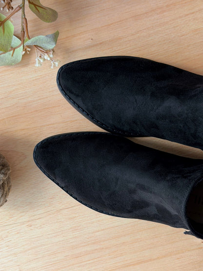 Botines Mely  Negro