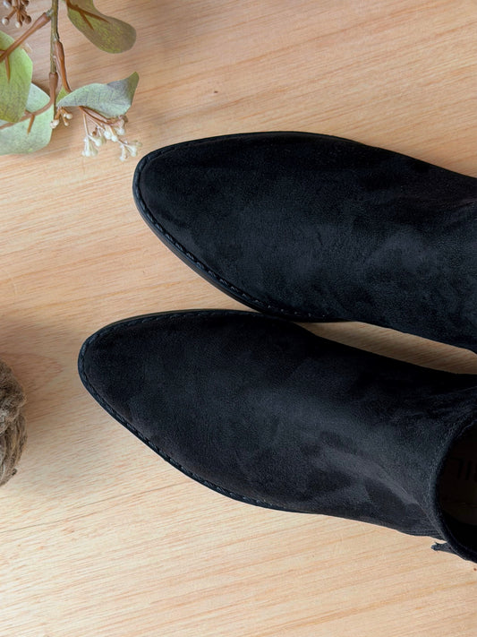 Botines Mely  Negro