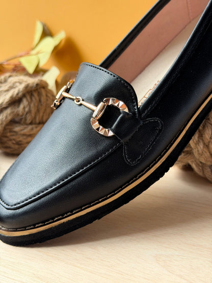 Mocasines Nina Negro
