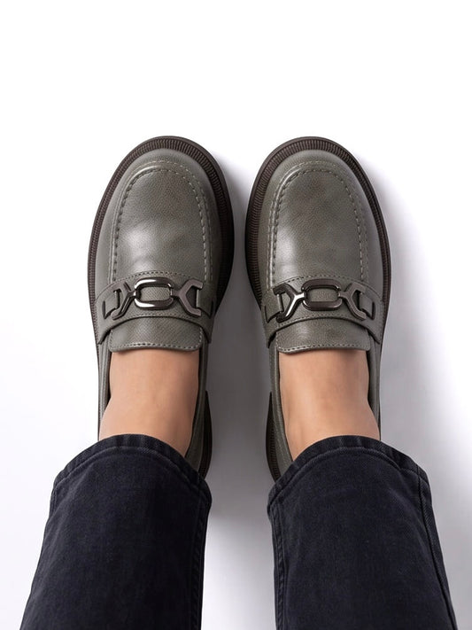 Mocasines Rita Gris