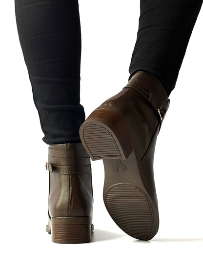 Botines Tais Café