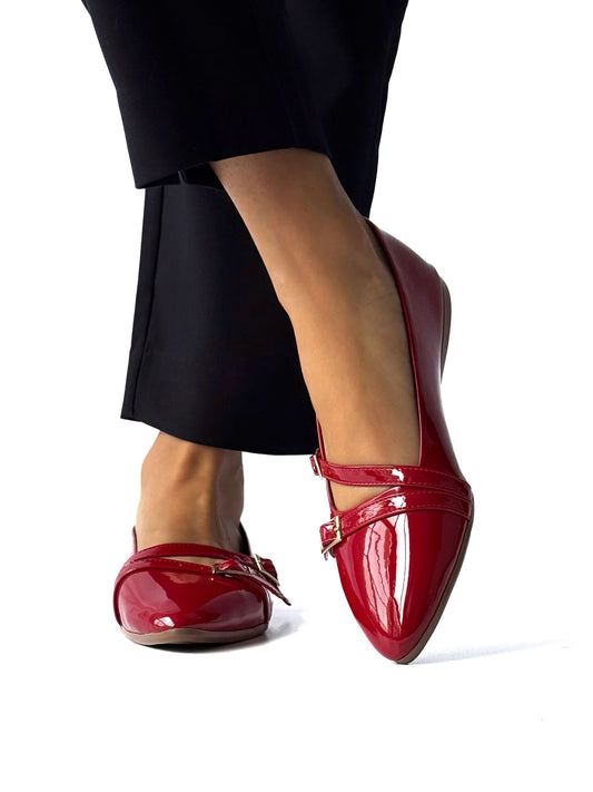Baletas Tiana Rojo