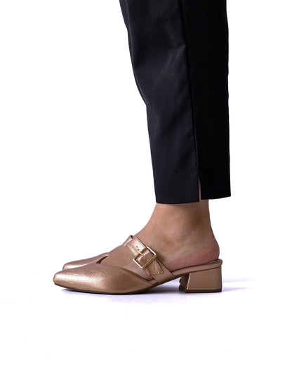 Tacones Litza Oro Rosa
