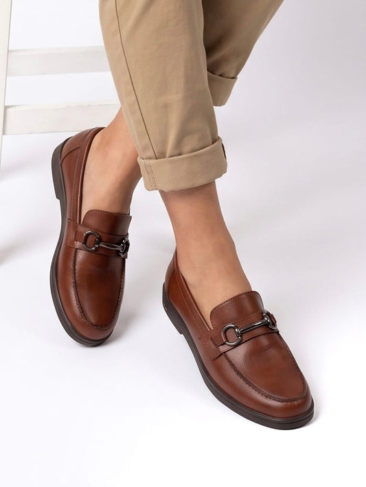 Mocasines Amara Coñac