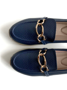 Mocasines Dana Azul