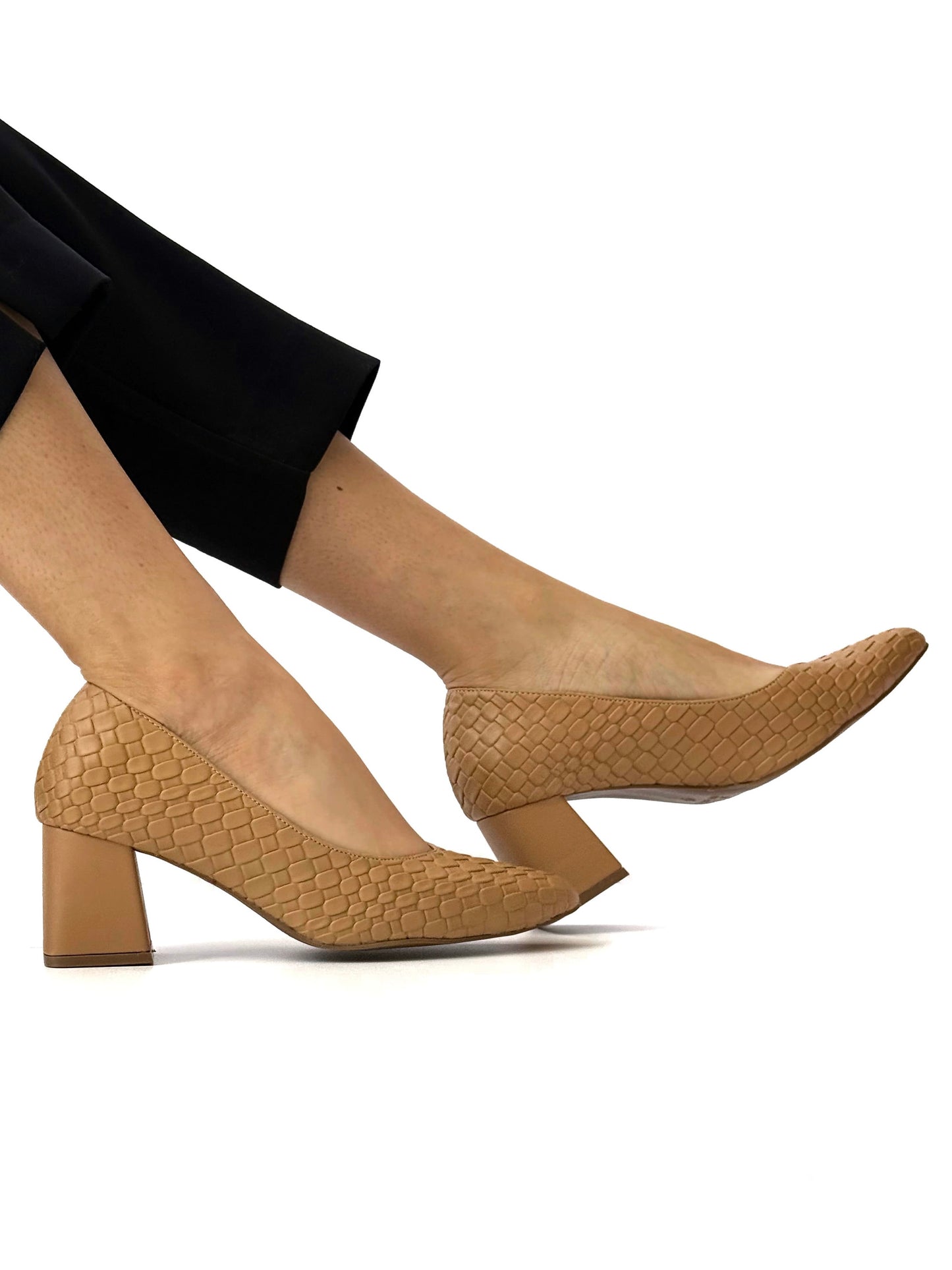 Tacones Ines 5 Camel