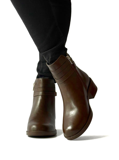Botines Tais Café