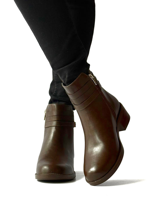 Botines Tais Café