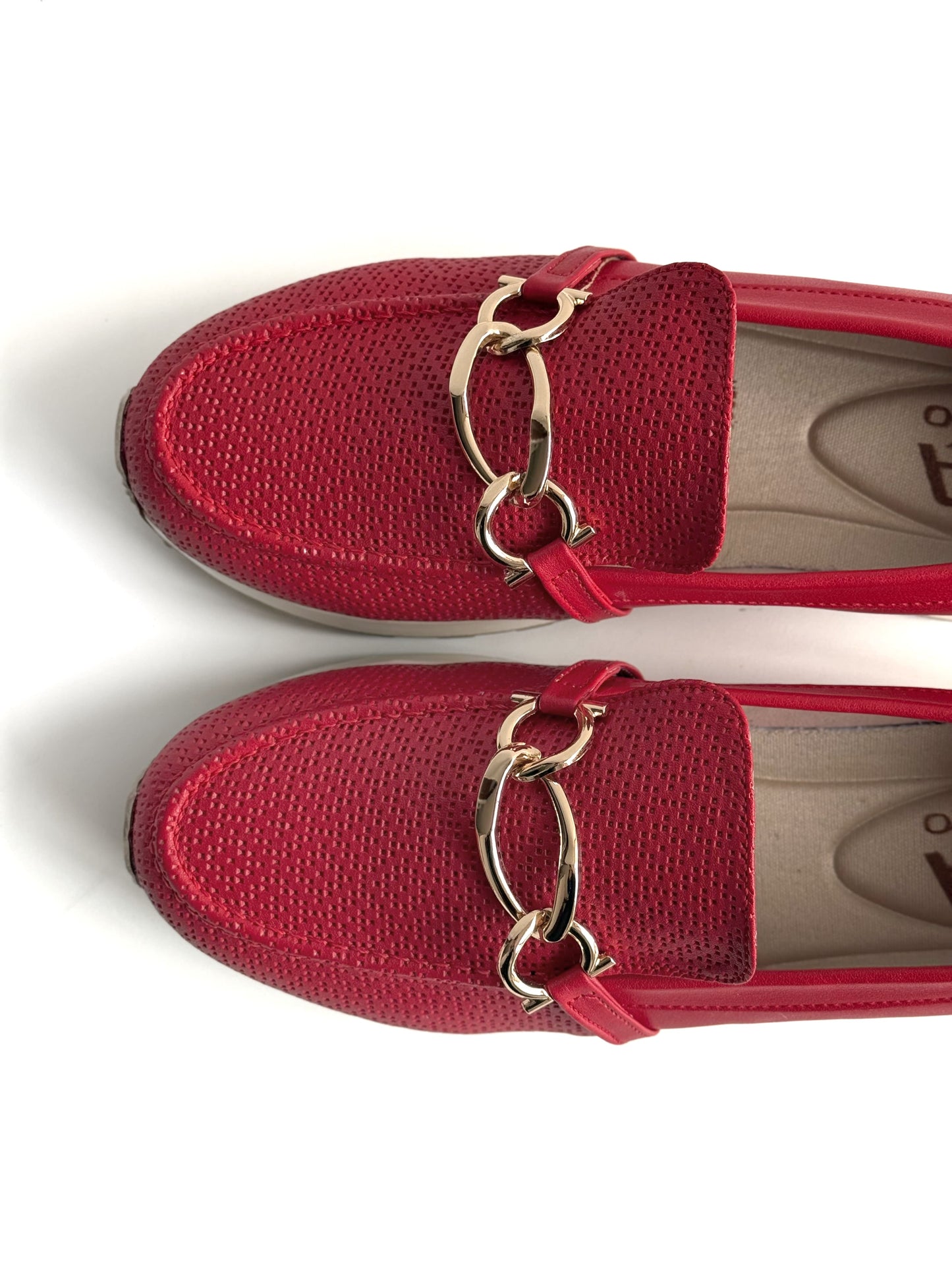 Mocasines Dana Rojo