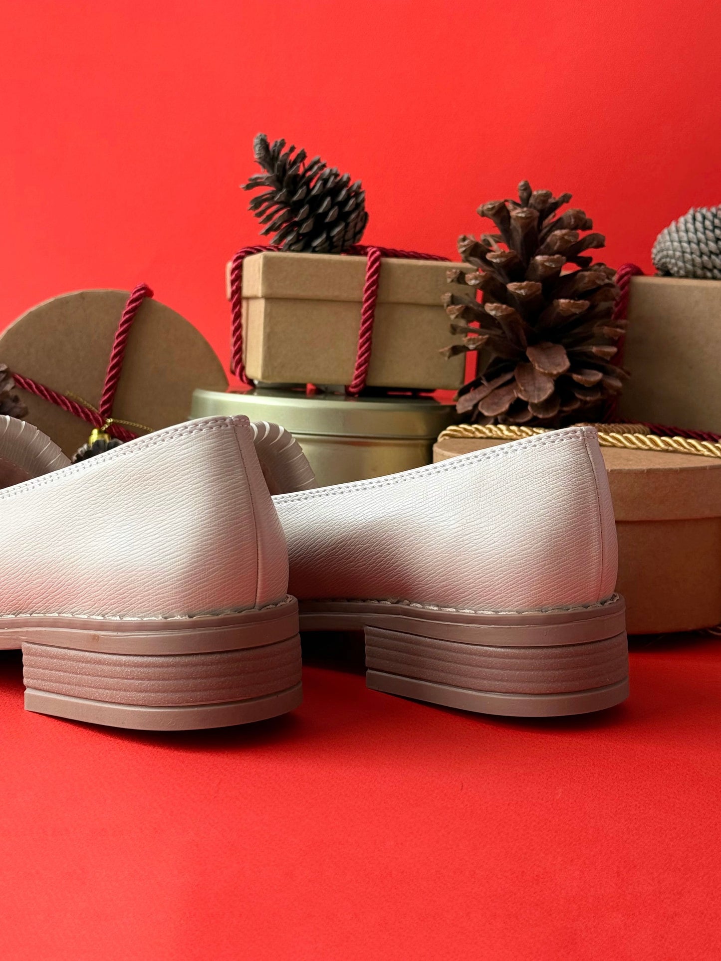 Mocasines Adel Blanco Hueso