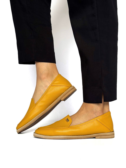 Mocasines Cleo Mostaza