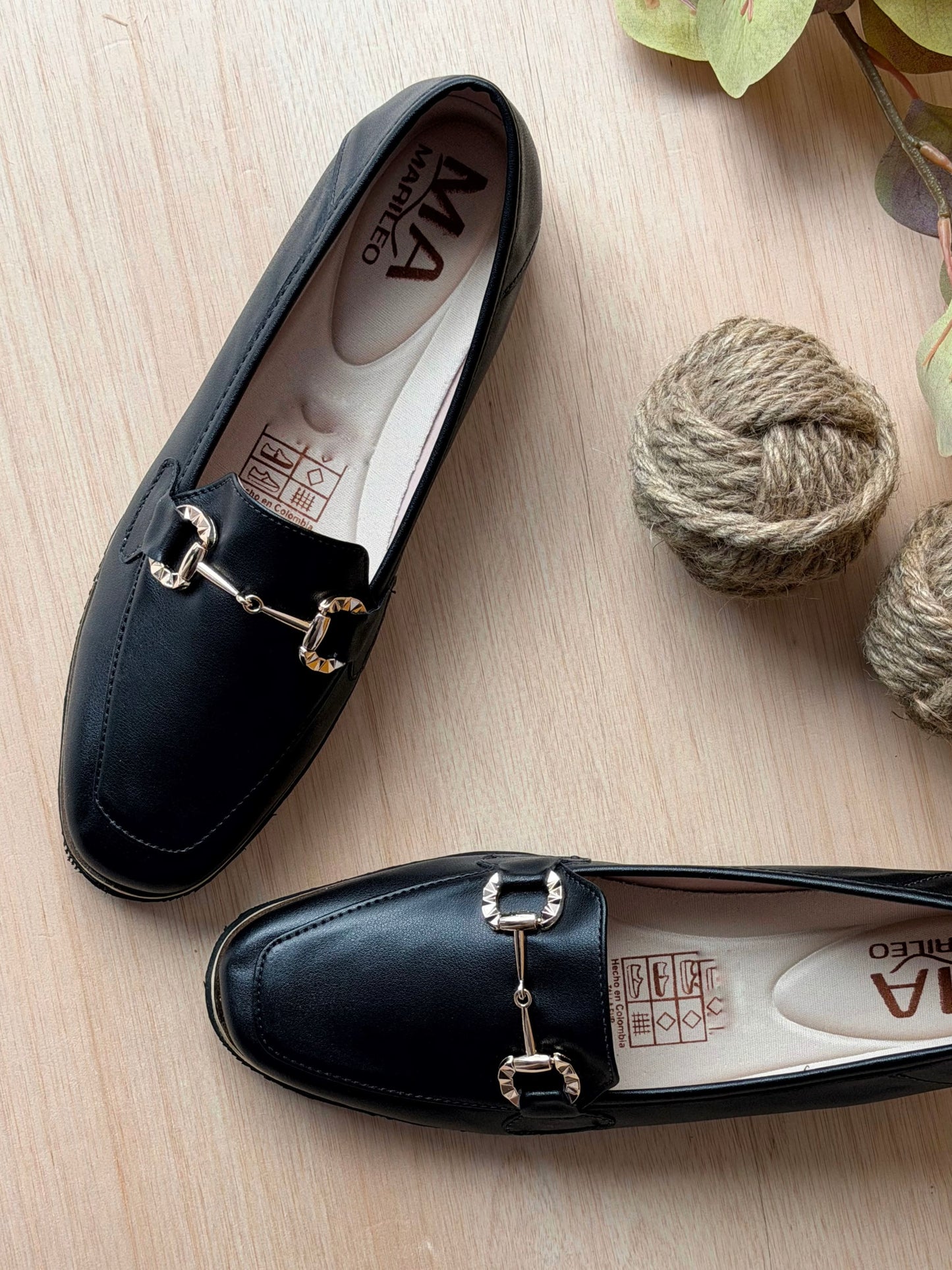 Mocasines Nina Negro