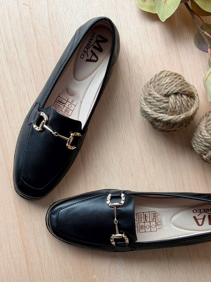 Mocasines Nina Negro