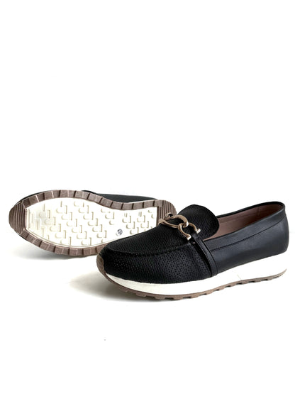 Mocasines Dana Negro