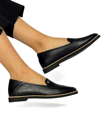 Mocasines Cleo Negro