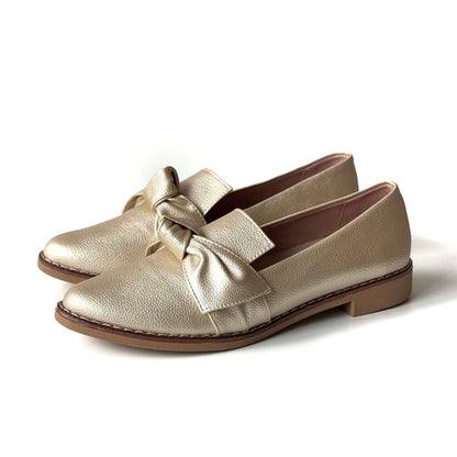 Mocasines Gabi Champaña