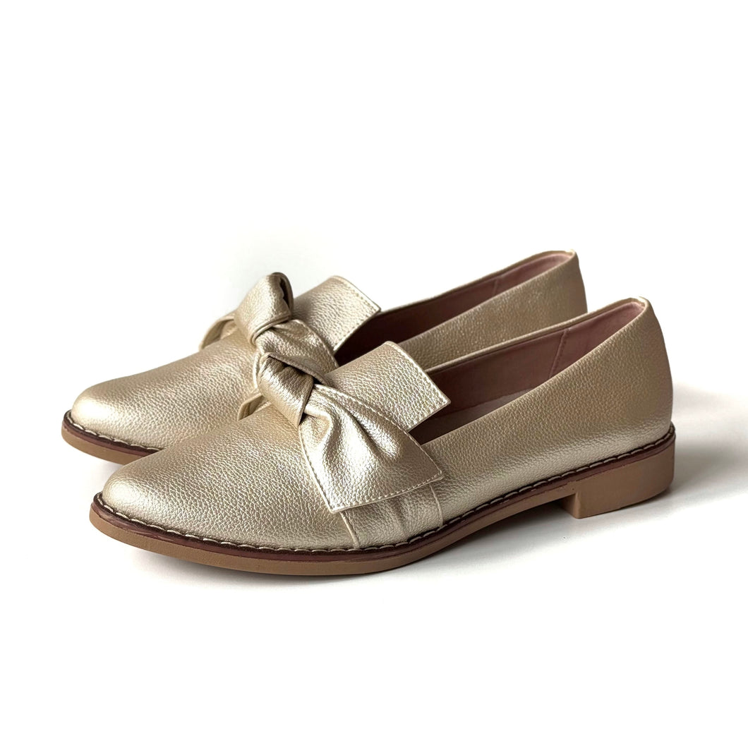 Mocasines Gabi Champaña