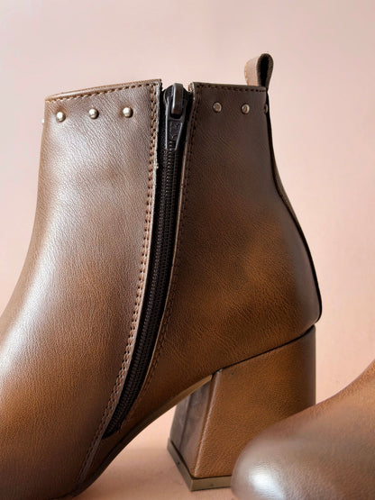 Botines Marie Canela