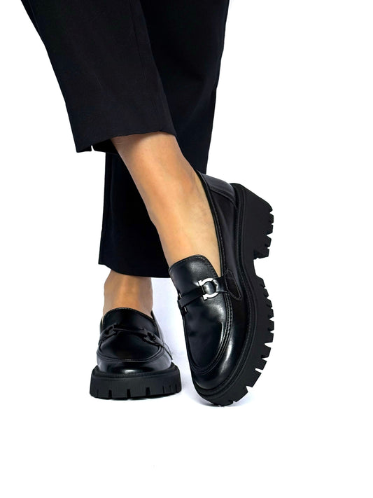 Mocasines Olivia Negro
