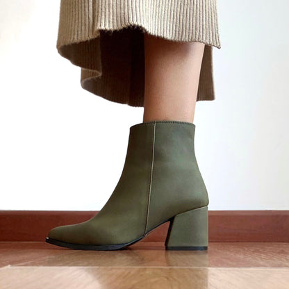 Botines Angie Verde