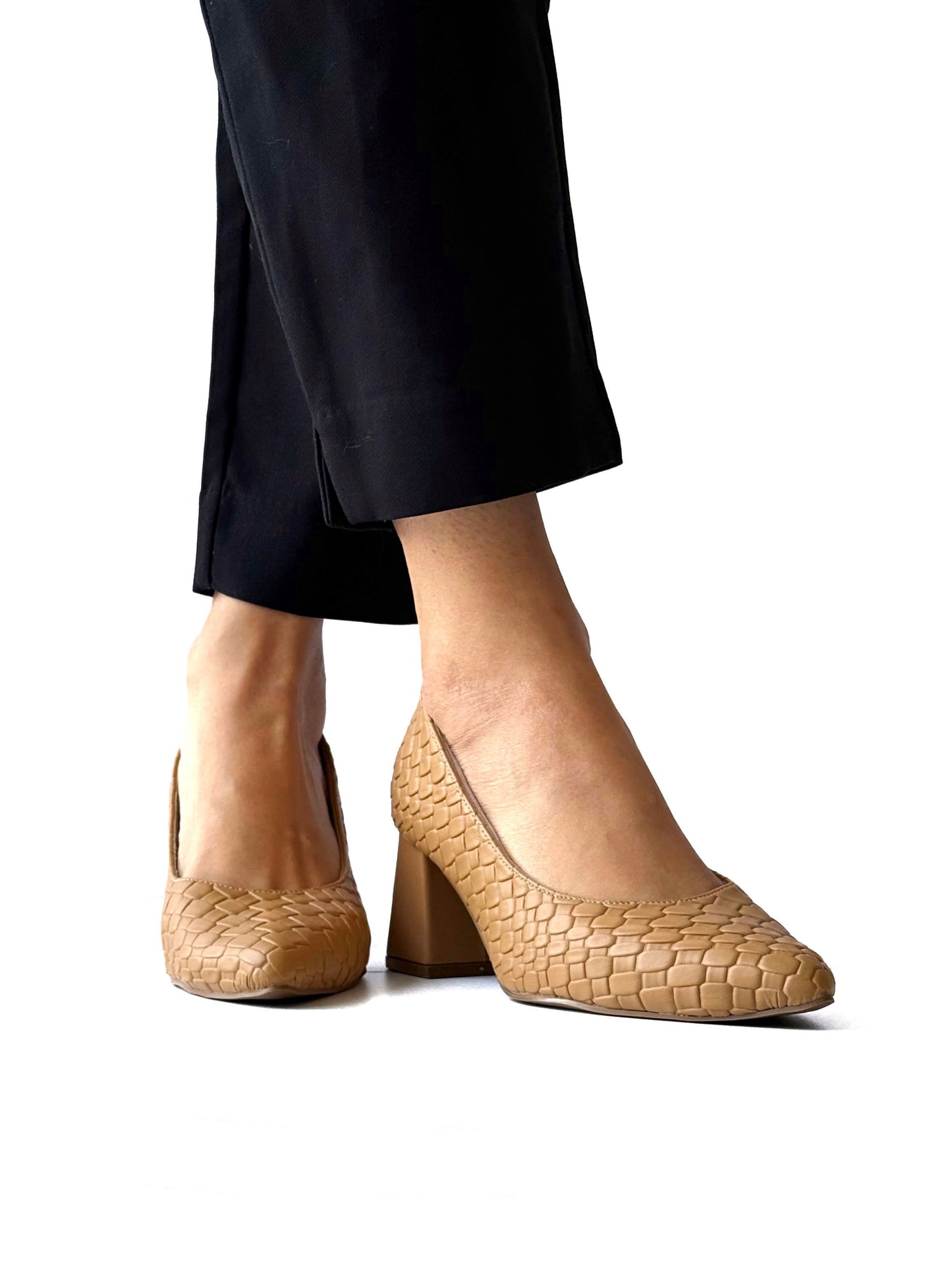 Tacones Ines 5 Camel