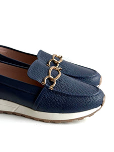 Mocasines Dana Azul