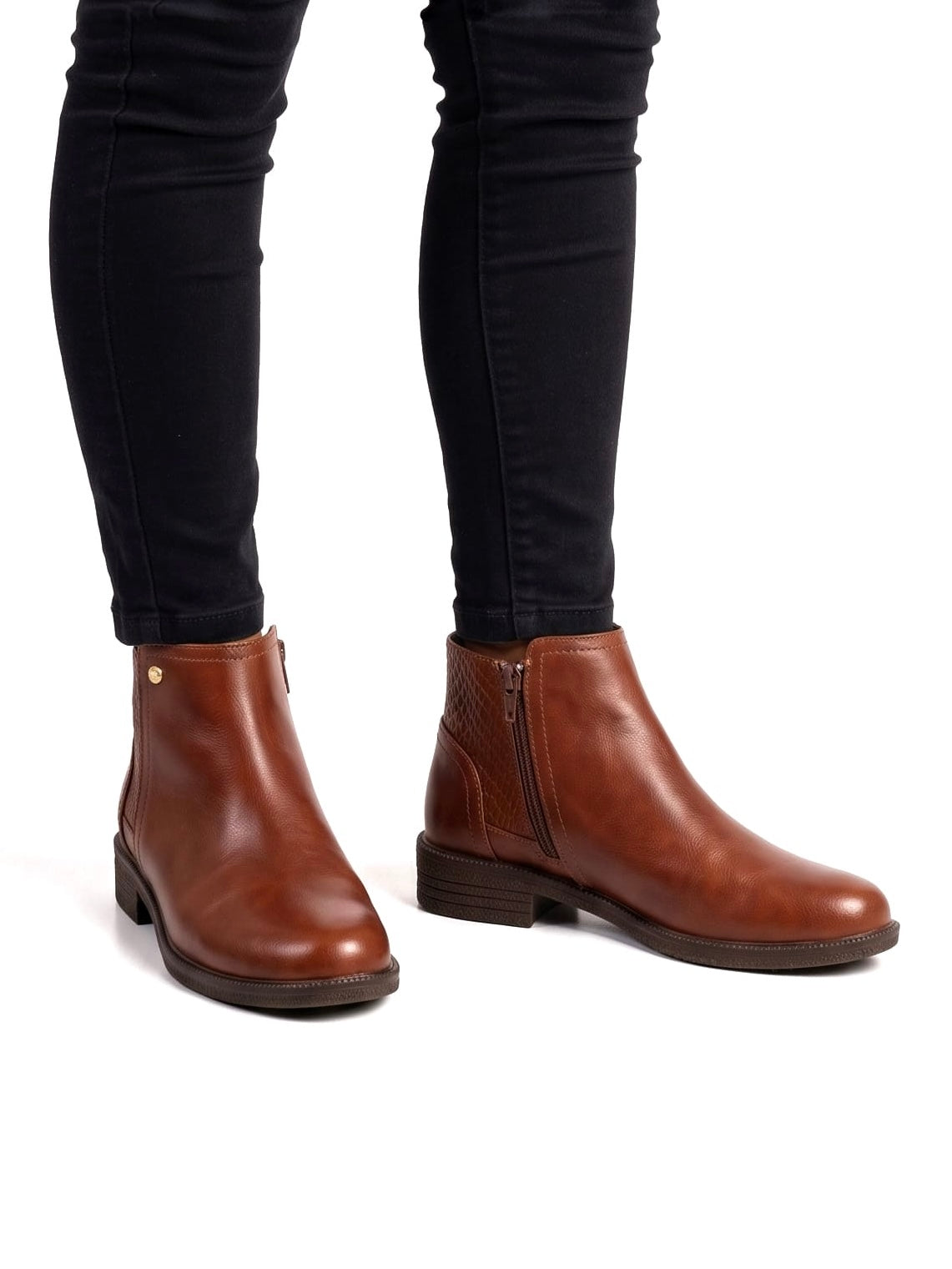 Botines Iria Coñac