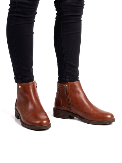 Botines Iria Coñac