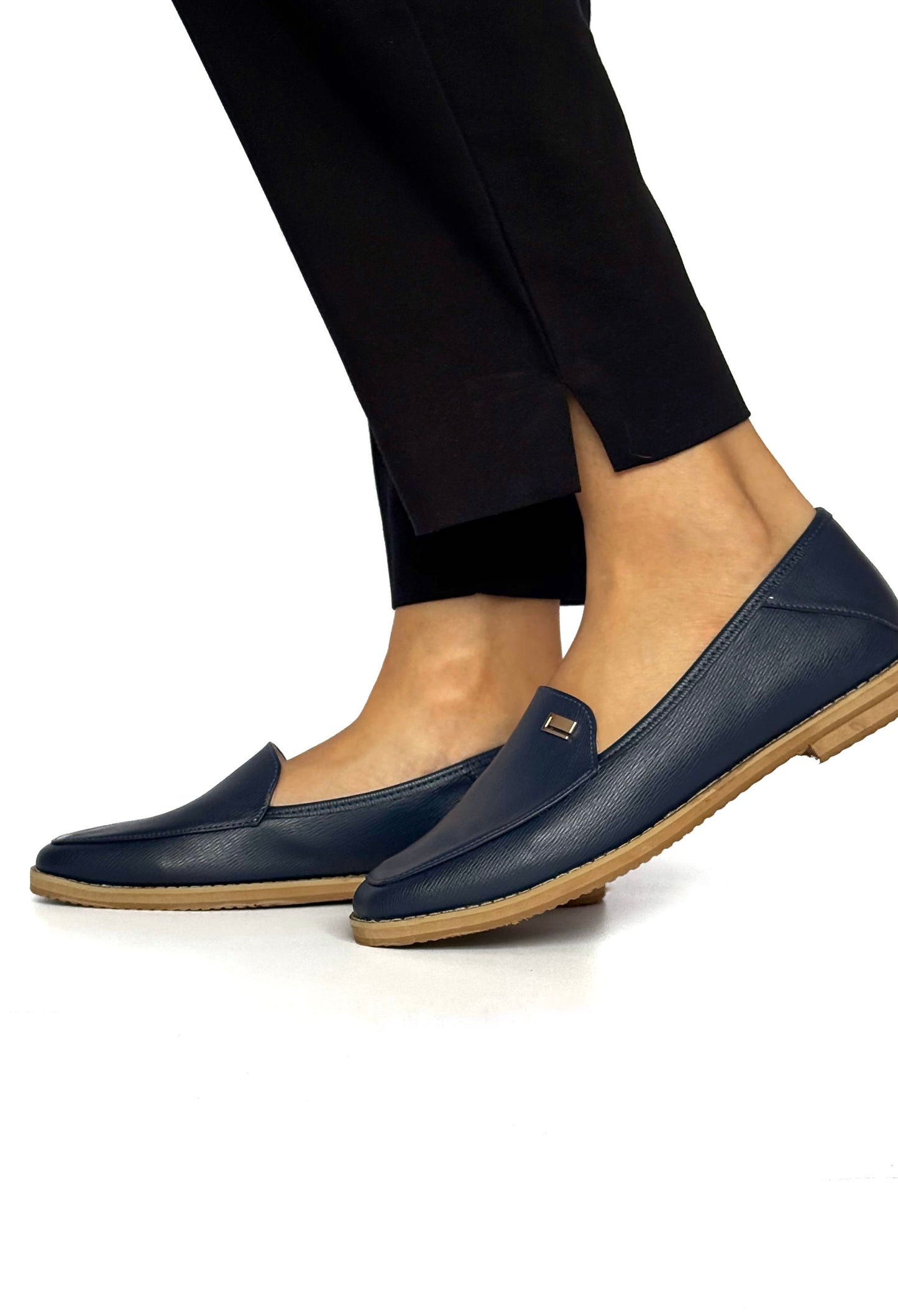 Mocasines Cleo Azul Oscuro