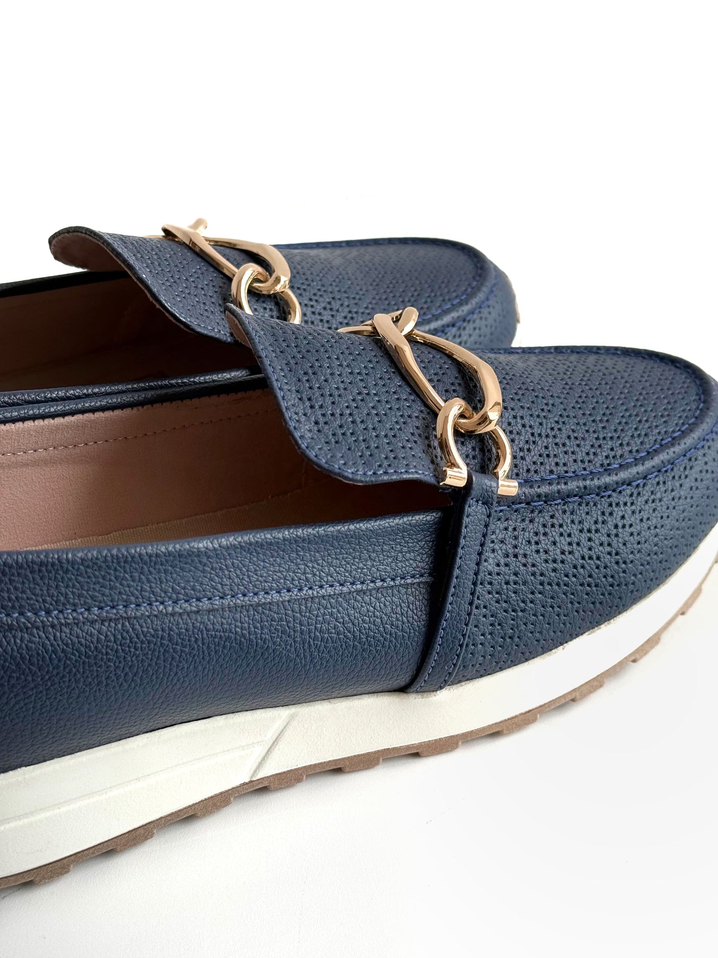 Mocasines Dana Azul