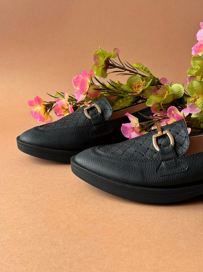 Mocasines Margy Negro